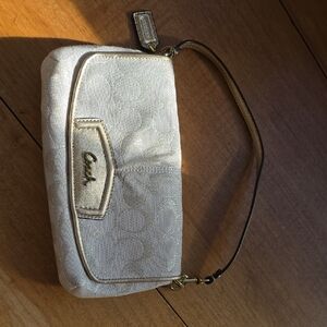 Coach Metallic Gold Bag